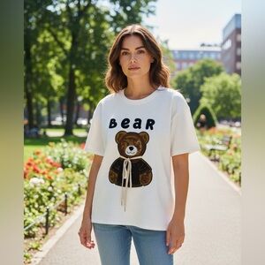 White Bear Graphic T-Shirt
